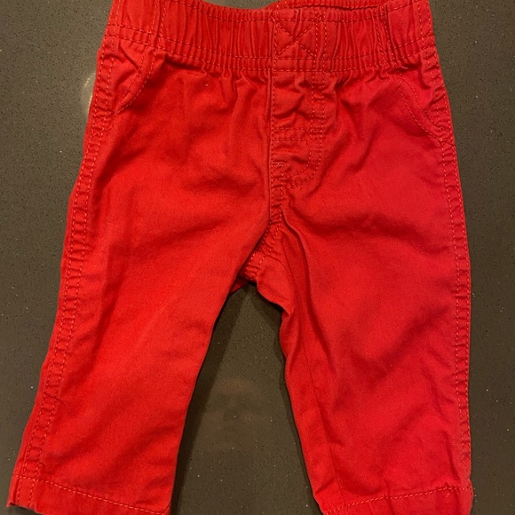 Carter’s Matching Button Down Shirt and Pant Set - Picture 3 of 4